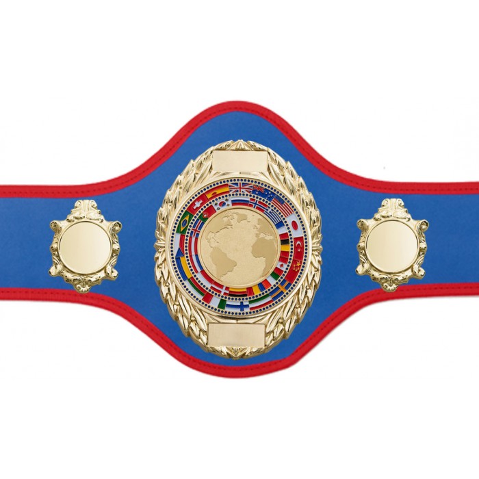 CHAMPIONSHIP BELT PRO286/G/WLDFLAGG - AVAILABLE IN 10+ COLOURS